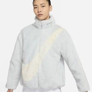 Nike Plush Faux Fur Jacket